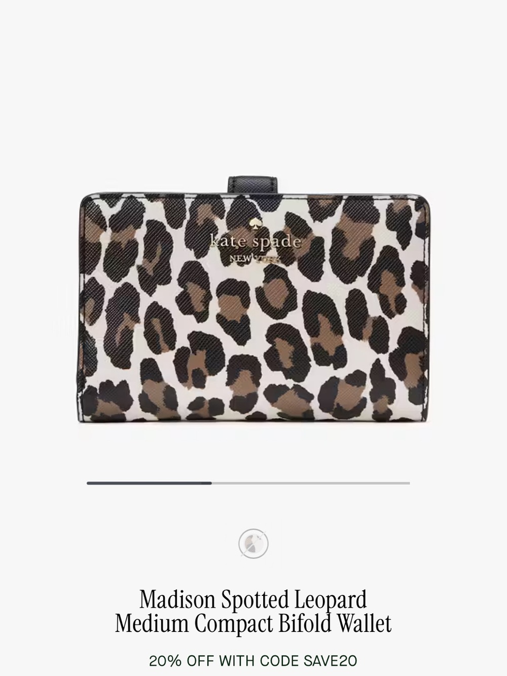 LOOKING!! MESSAGE ME IF HAVE MADISON LEOPARD BIFOLD